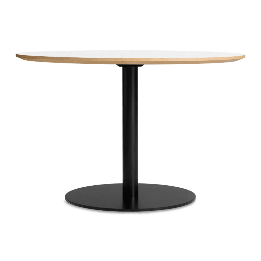 Easy 48" Dining Table Tables BluDot White Laminate/Black 