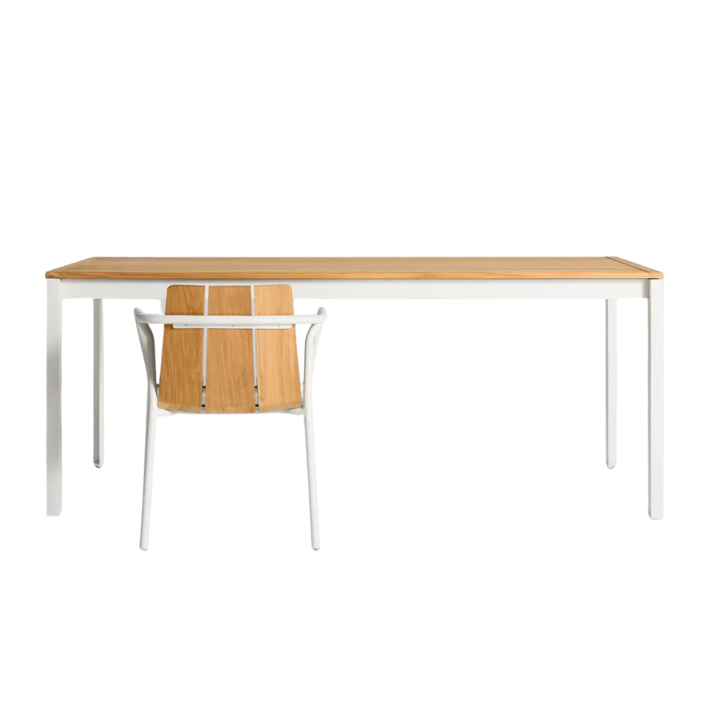 Hold Tight 76" Outdoor Dining Table