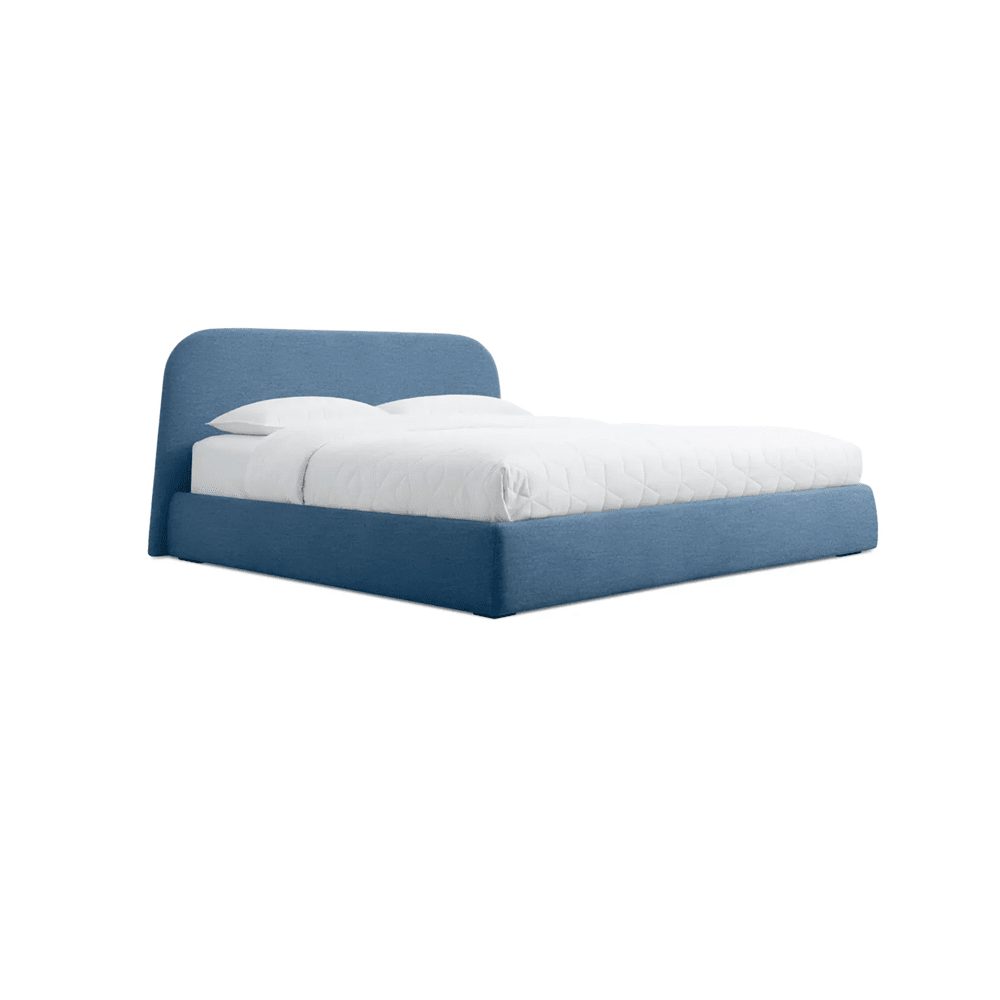 Lid Storage Bed Beds BluDot Vesper Marine Blue King 