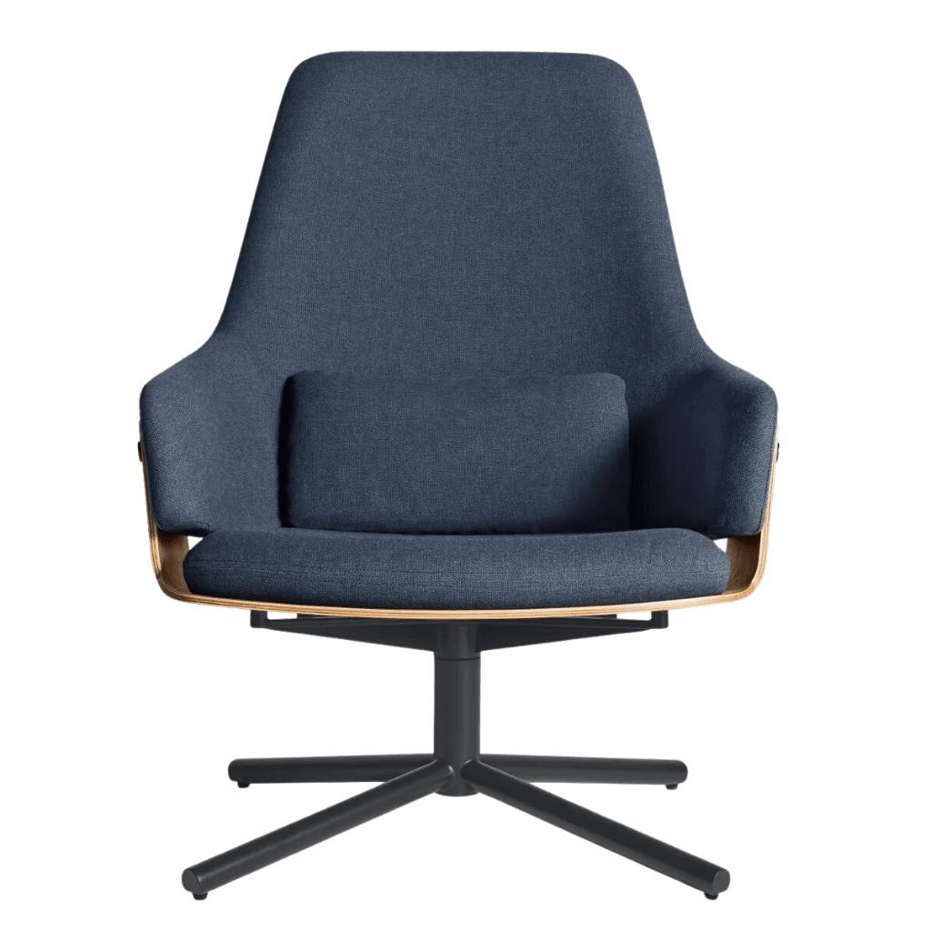 Lock Lounge Chair lounge chair BluDot Toohey Navy 