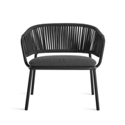Mate Outdoor Lounge Chair Outdoors BluDot Toohey Charcoal 