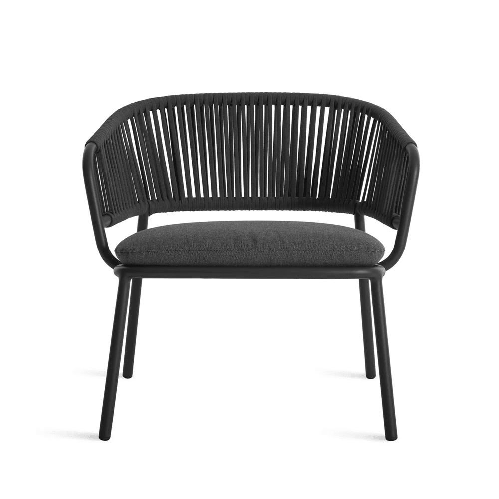 Mate Outdoor Lounge Chair Outdoors BluDot Toohey Charcoal 