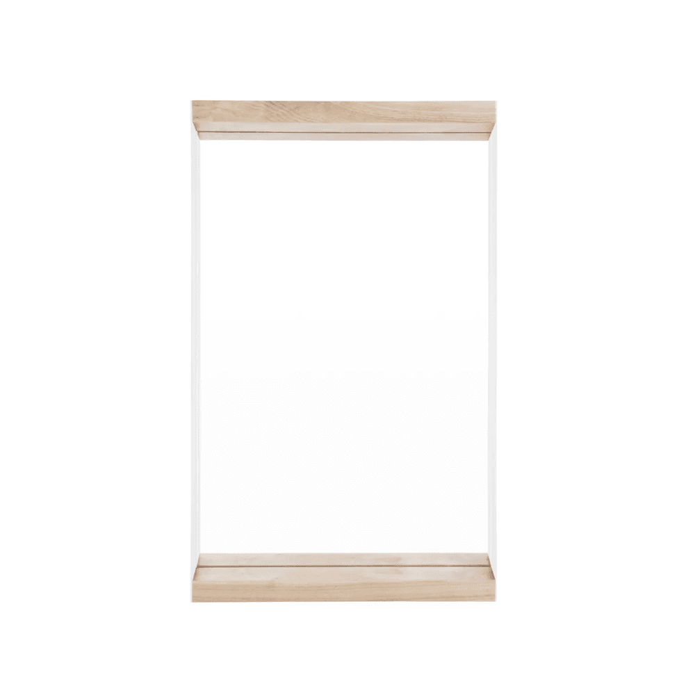 Mirror, Mirror mirror BluDot Small Whitewashed Ash 