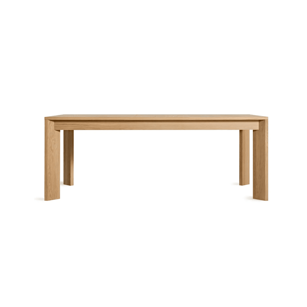 Moreover 80" - 104" Extension Dining Table Dining Tables BluDot White Oak 