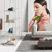 NeedWant Long and Low Shelving storage BluDot 