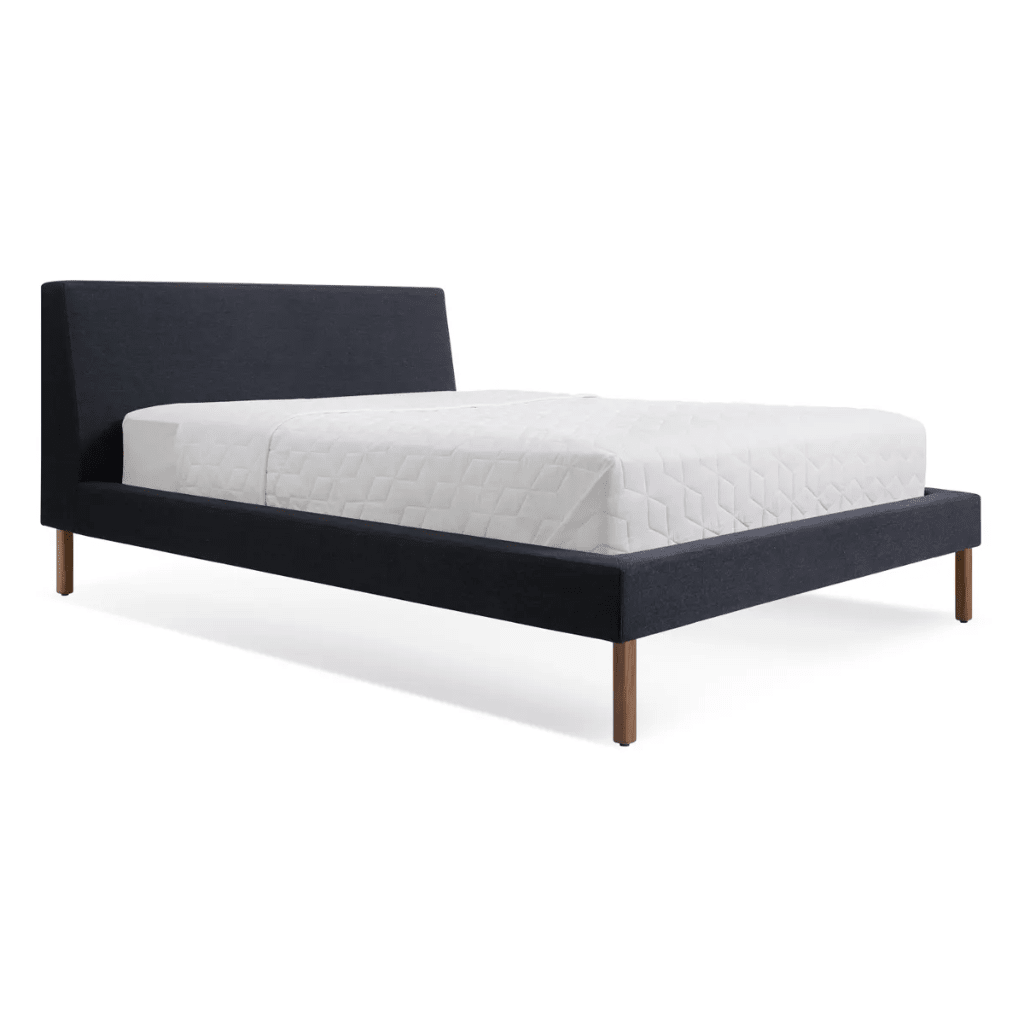 New Standard Bed Bed BluDot Full Edwards Navy Walnut