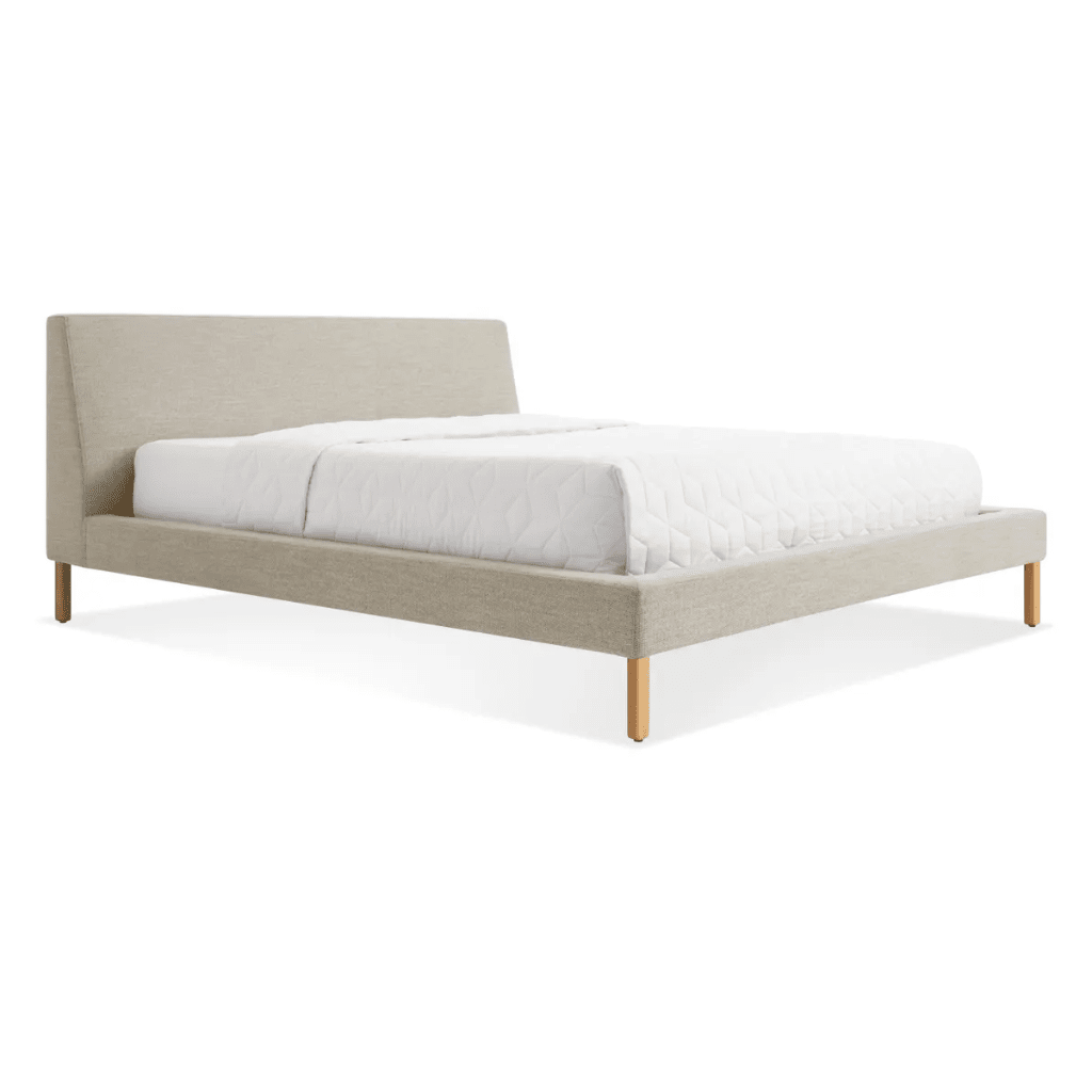 New Standard Bed Bed BluDot King Tait Stone White Oak