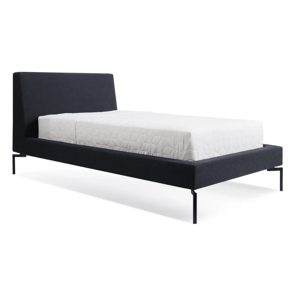 New Standard Bed Bed BluDot Twin Edwards Navy Black