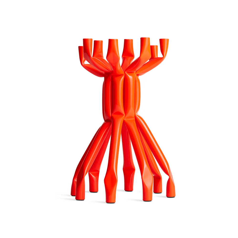 Nosferatube Candelabra Accessories BluDot Dayglow Orange Large 