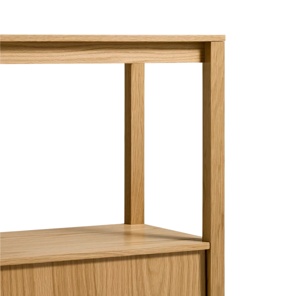 Open Plan Small Large Bookcase with Storage