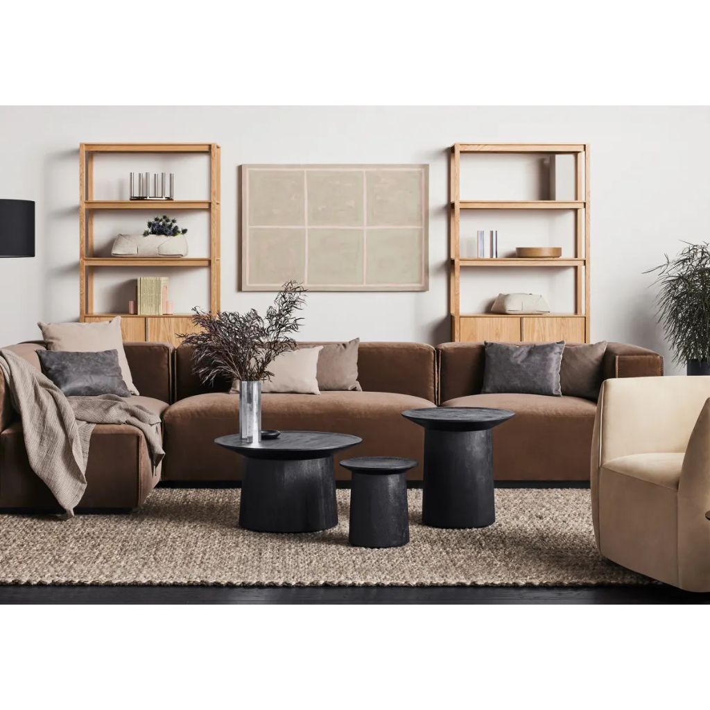 Open Plan Tall Bookcase with Storage