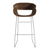 Racer Barstool Stools BluDot Coffee Velvet 