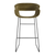 Racer Barstool Stools BluDot Moss Velvet 