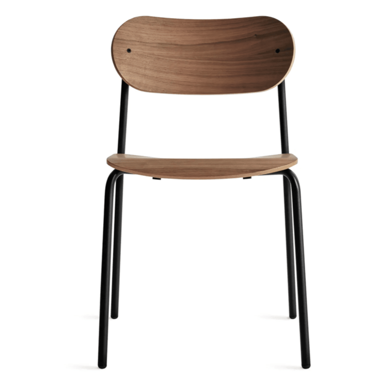 SideBySide Wood Chair Side/Dining BluDot Walnut 