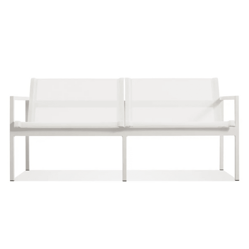 Skiff Outdoor 2 Seat Sofa Outdoors BluDot White 