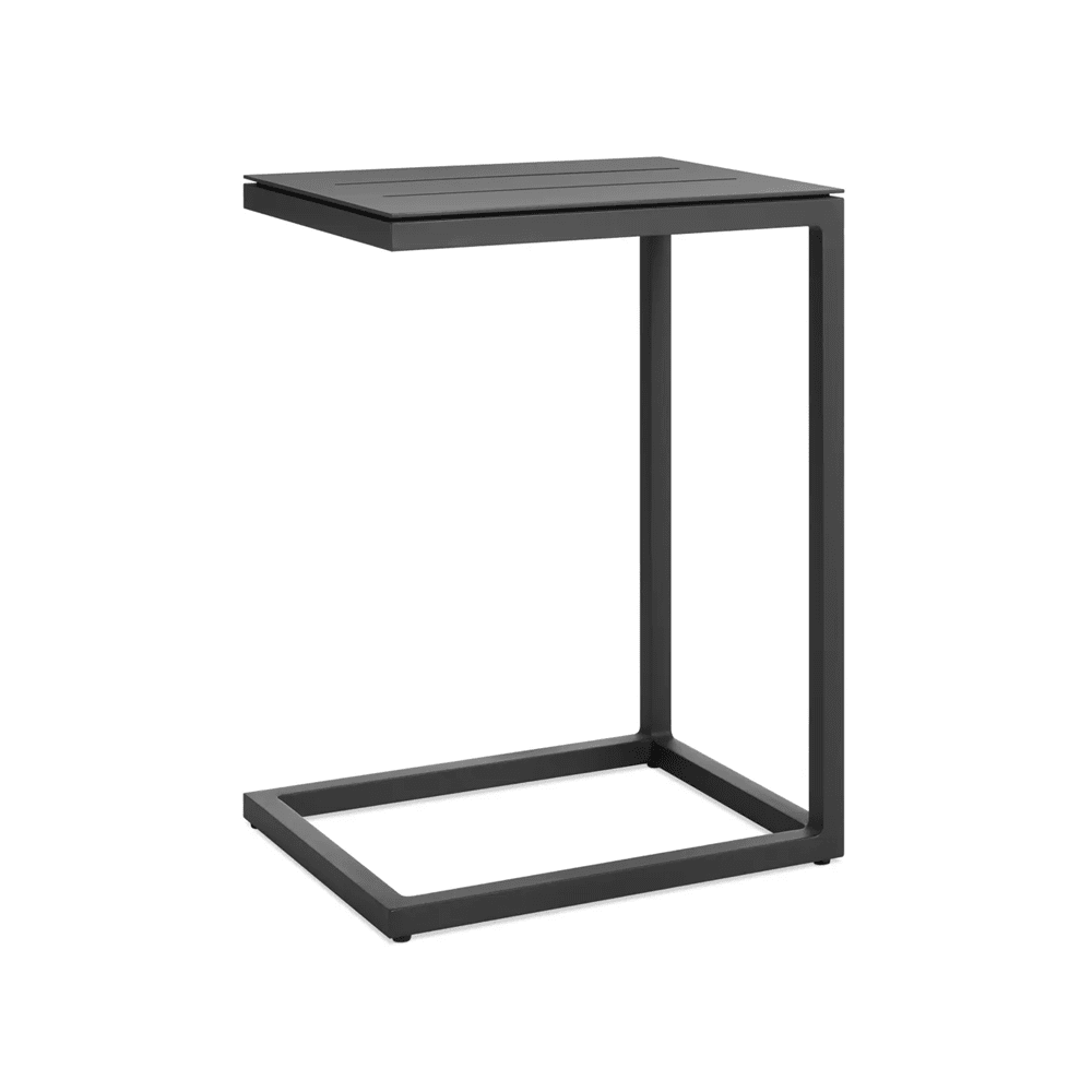 Skiff Outdoor Side Table Outdoors BluDot Carbon 