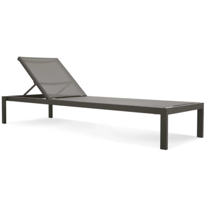 Skiff Outdoor Sun Lounger Outdoors BluDot Carbon 