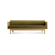 Souvenir Sofa Sofa BluDot Loden Green Velvet / White Oak 