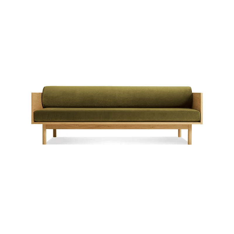 Souvenir Sofa Sofa BluDot Loden Green Velvet / White Oak 
