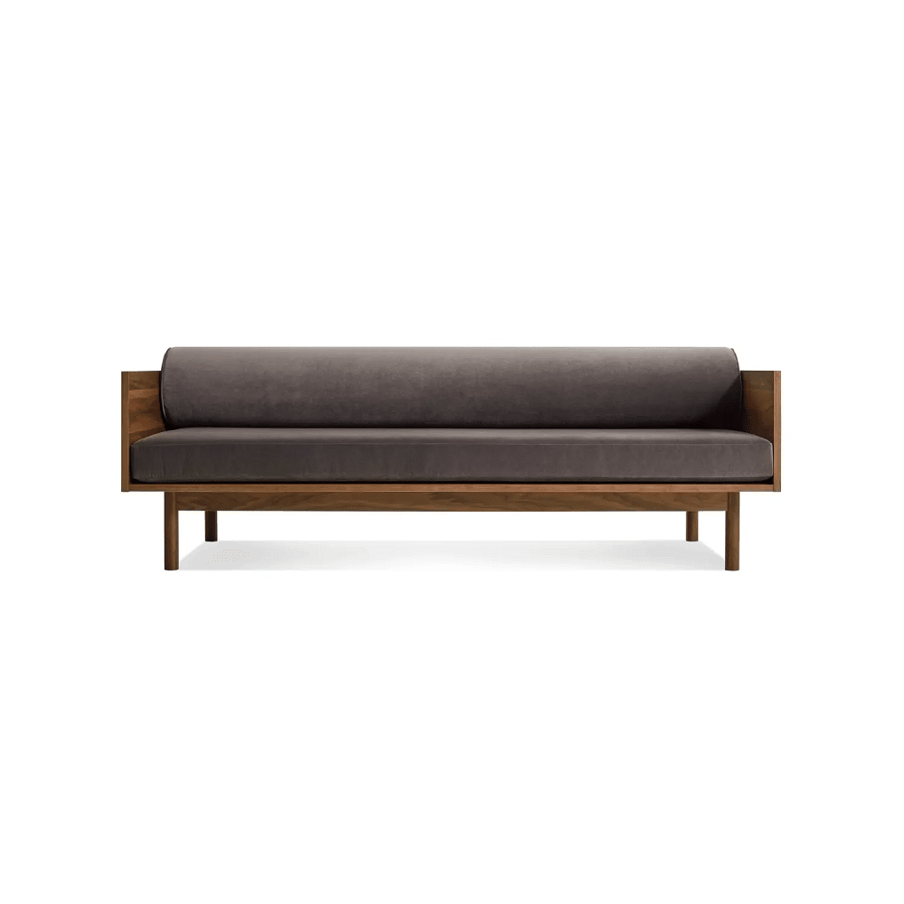 Souvenir Sofa Sofa BluDot Storm Velvet / Walnut 