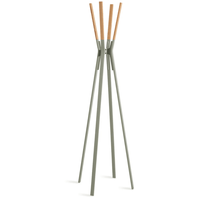 Splash Coat Rack Coat Hooks BluDot Grey Green 