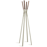 Splash Coat Rack Coat Hooks BluDot Putty Grey 