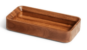 Square One Stacking Tray Tray BluDot Large Acacia 