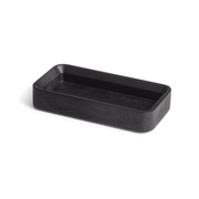 Square One Stacking Tray Tray BluDot Large Black-Stained Acacia 