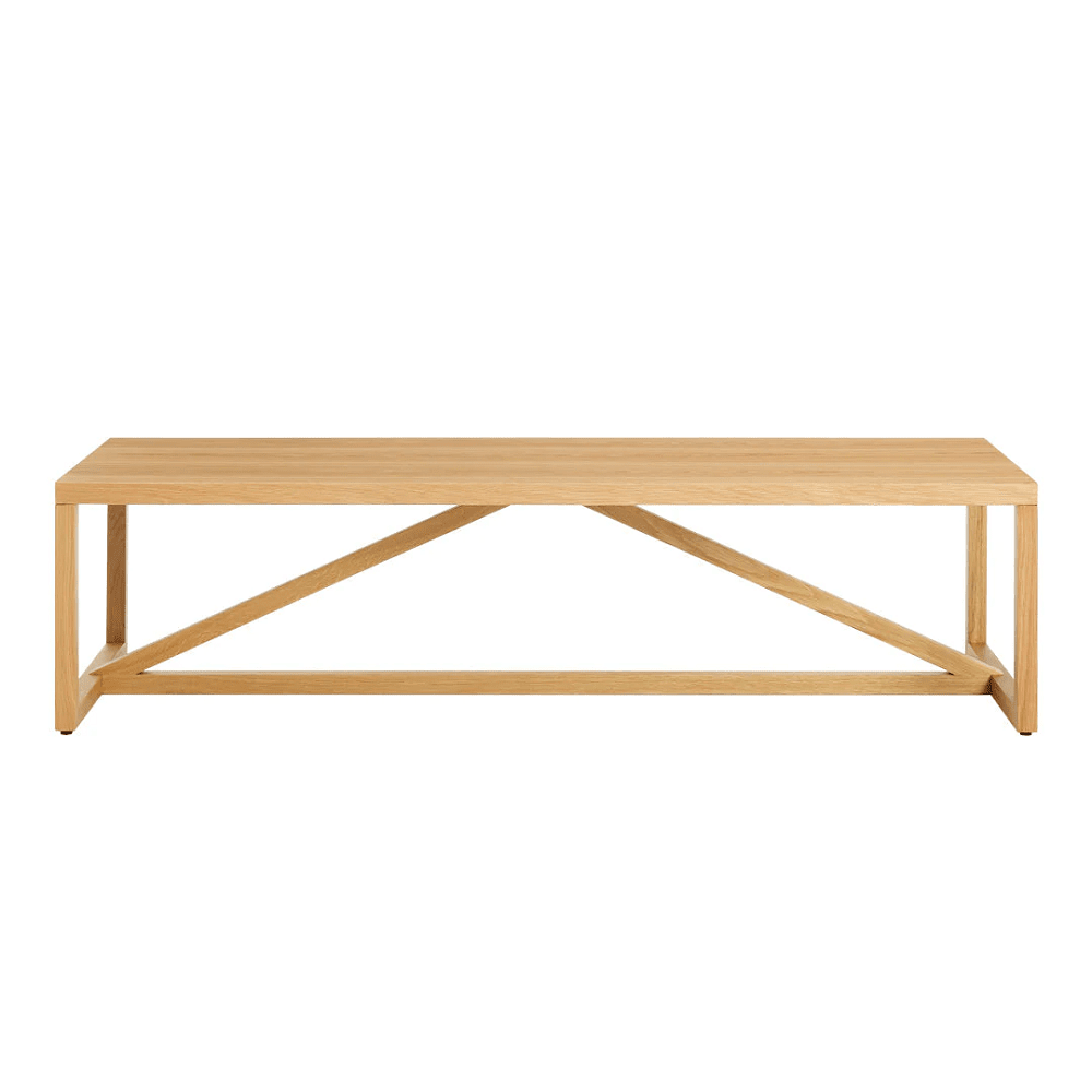 Strut Coffee Table Coffee Tables BluDot White Oak 