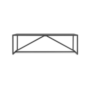 Strut Square Coffee Table Coffee Tables BluDot Slate 