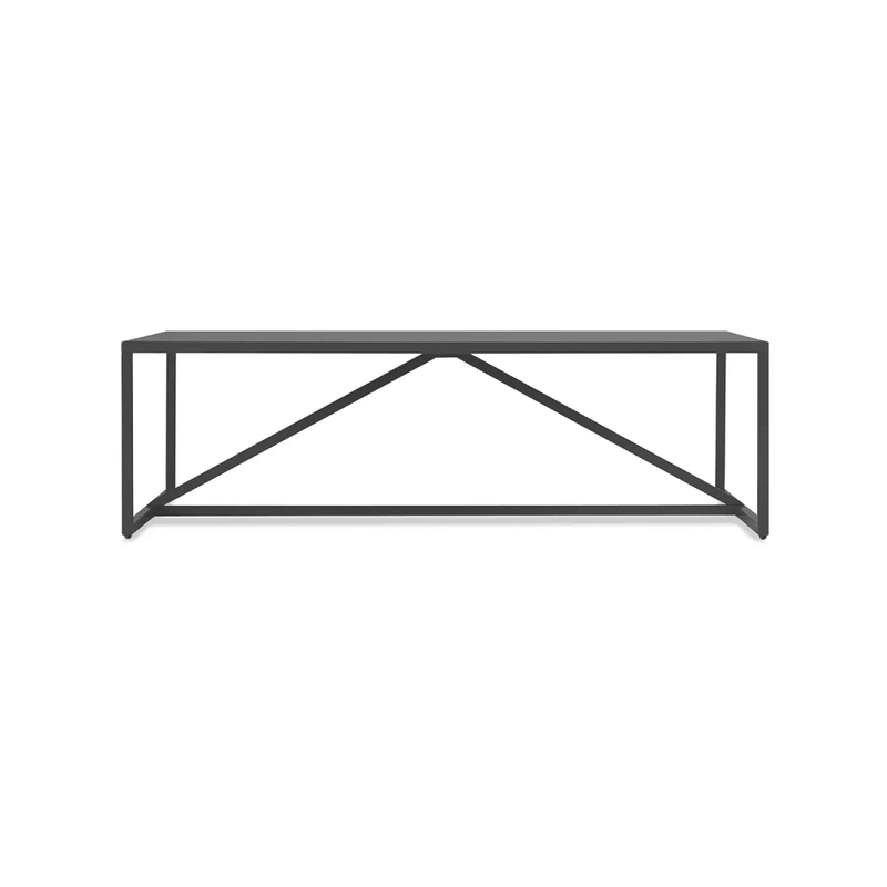 Strut Square Coffee Table Coffee Tables BluDot Slate 