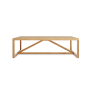 Strut Square Coffee Table Coffee Tables BluDot White Oak 