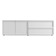 Superchoice 2 Door / 2 Drawer Console storage BluDot White 
