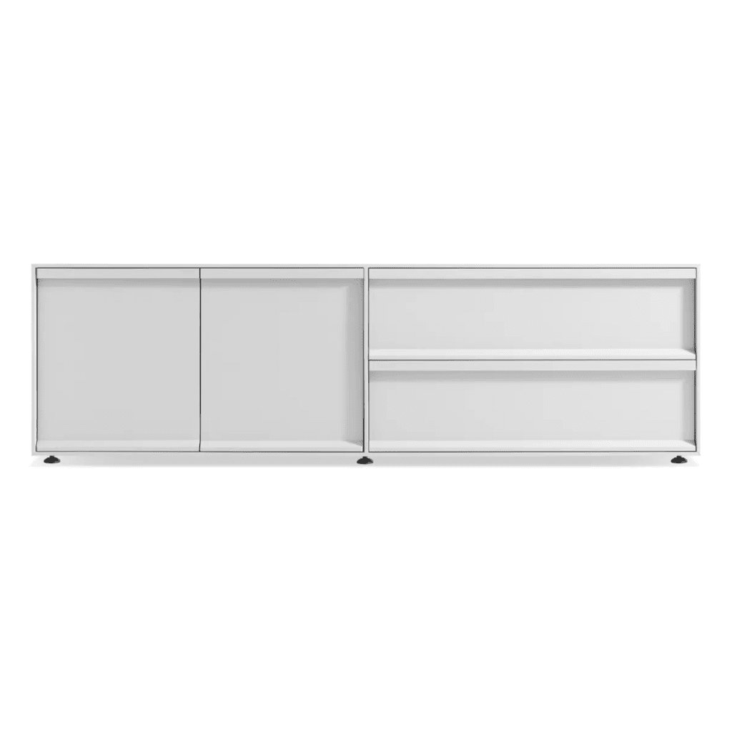 Superchoice 2 Door / 2 Drawer Console storage BluDot White 