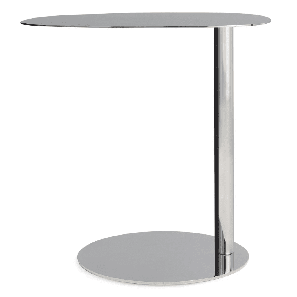 Swole Small Table Tables BluDot Polished Stainless 