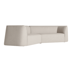 Thataway Small Angled Sectional Sofa sofa BluDot Maharam Mantle in Future 