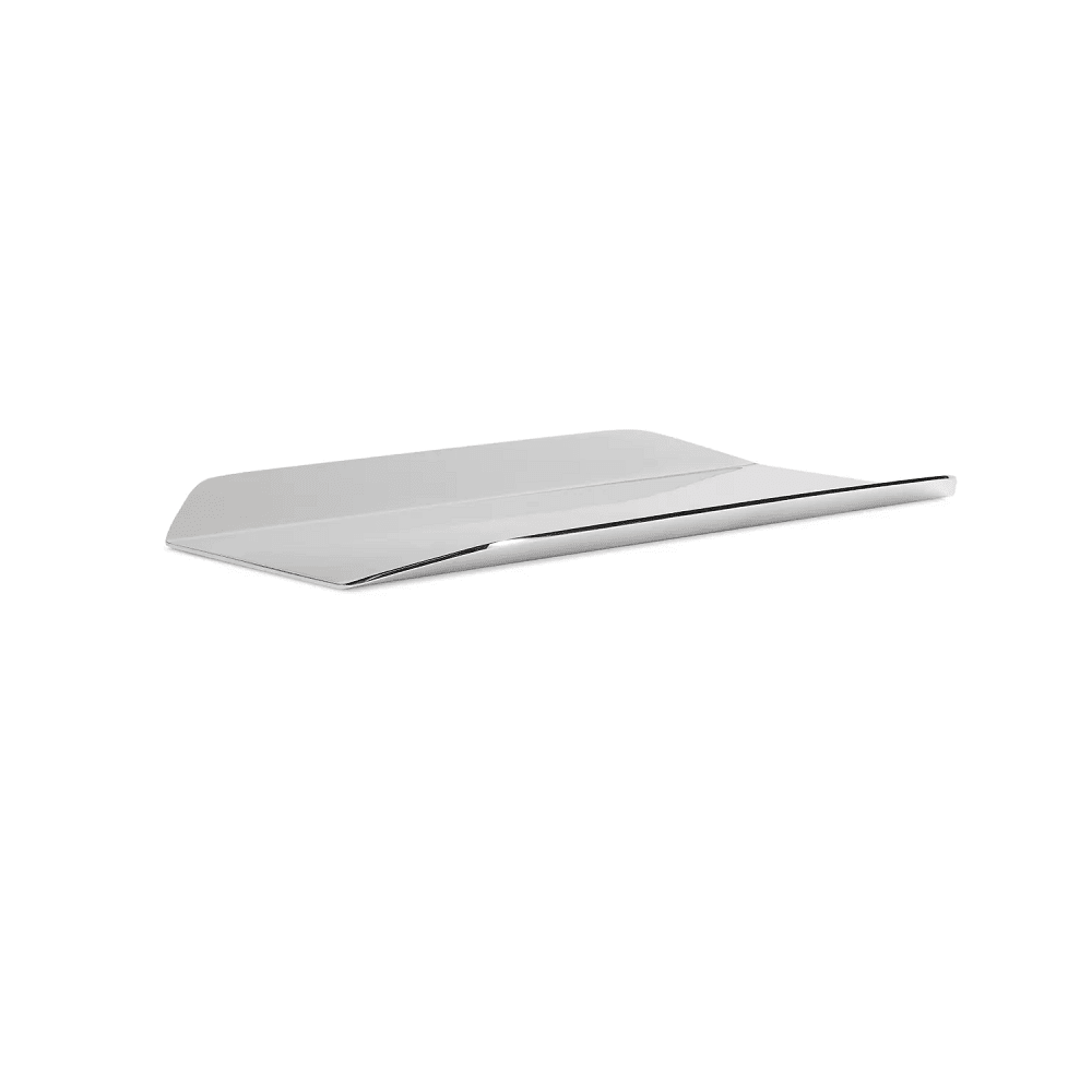 Twofold Tray Tray BluDot Large Stainless Steel 