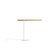 Type A Task Table Lamp Table Lamp BluDot White Oak / White 