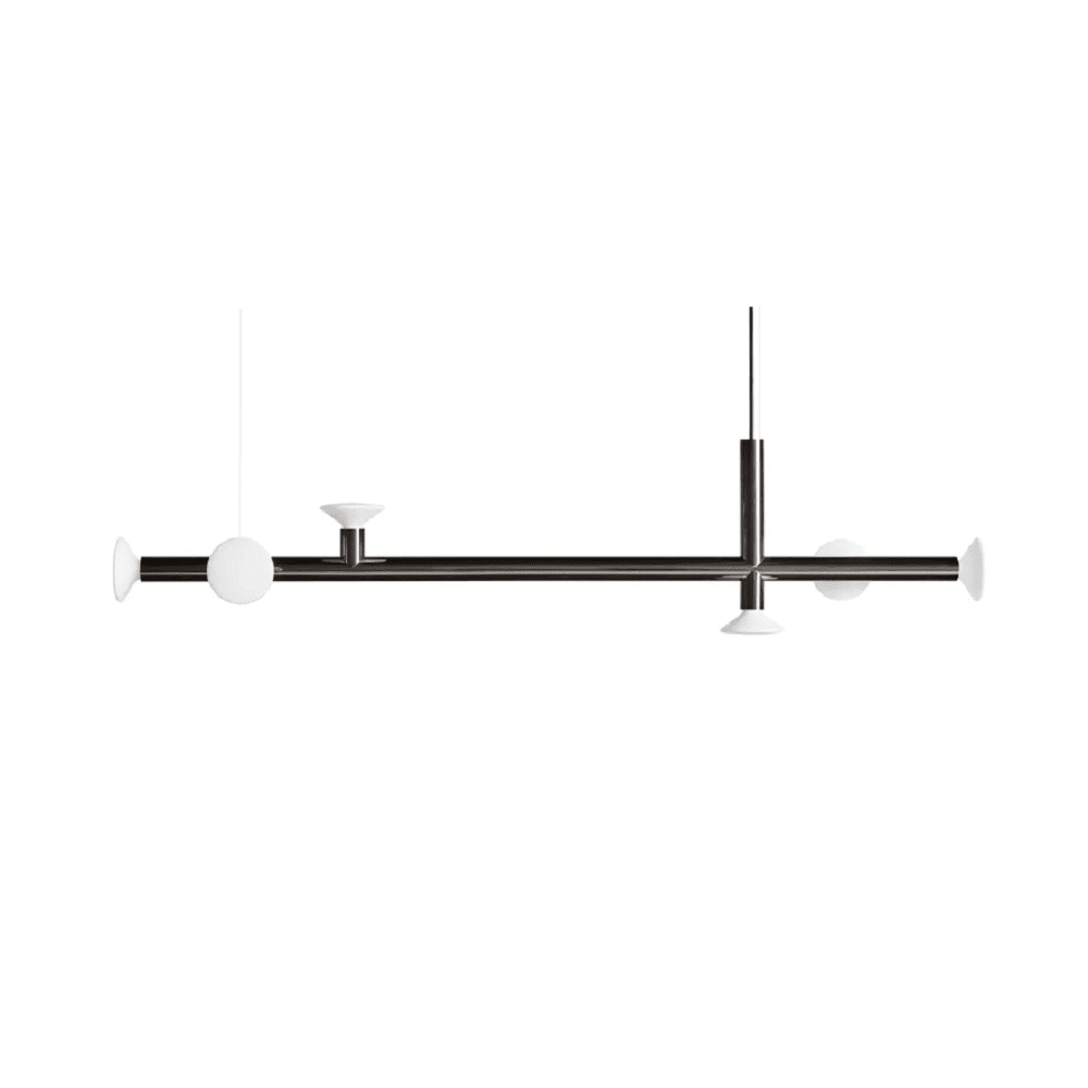 Ultra Chandelier suspension lamps BluDot Black Nickel 