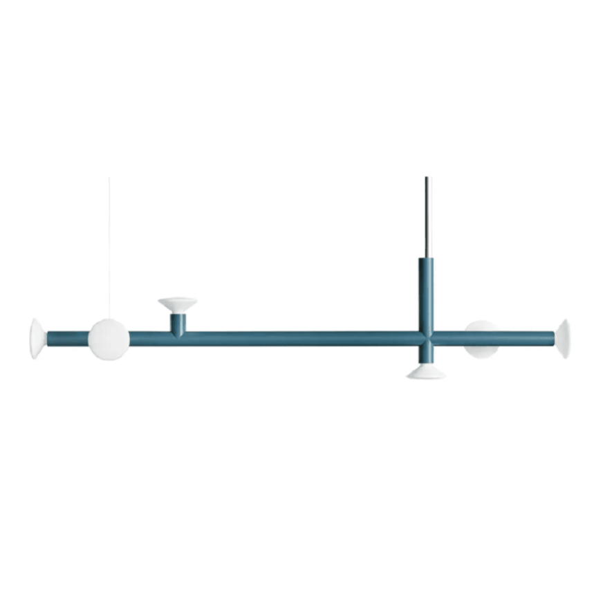 Ultra Chandelier suspension lamps BluDot Space Blue 