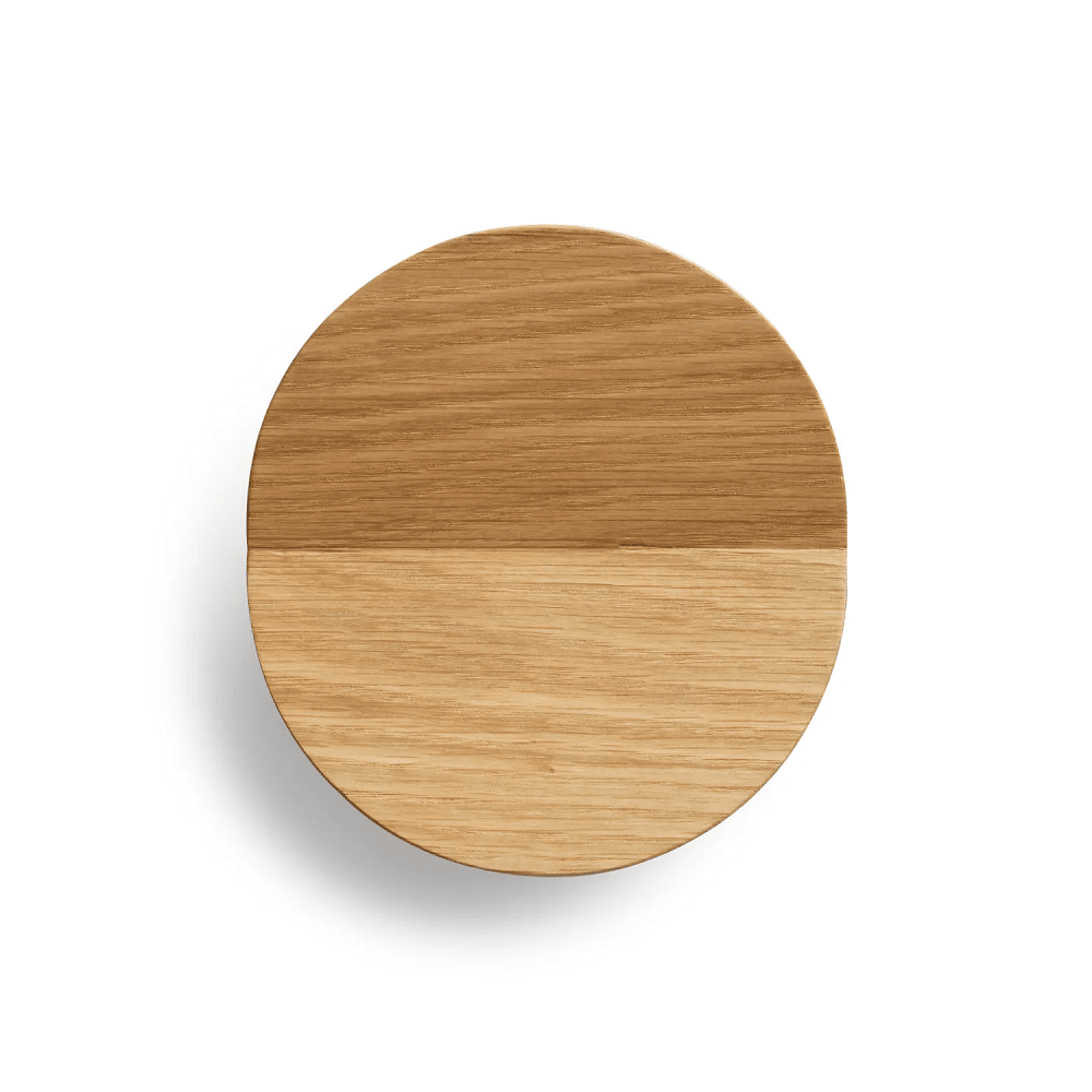 Uphold Hook Coat Hooks BluDot Round White Oak 