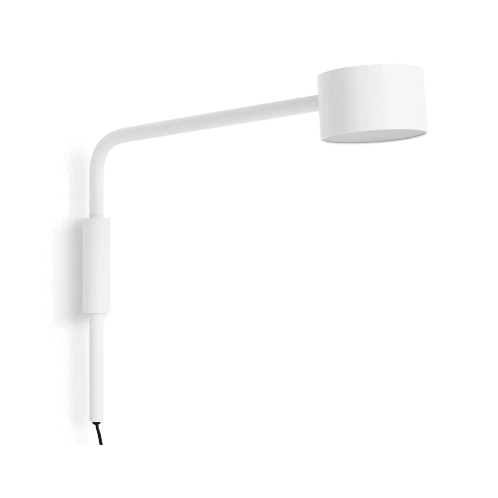 Verge Adjustable Sconce Wall Sconce BluDot White 