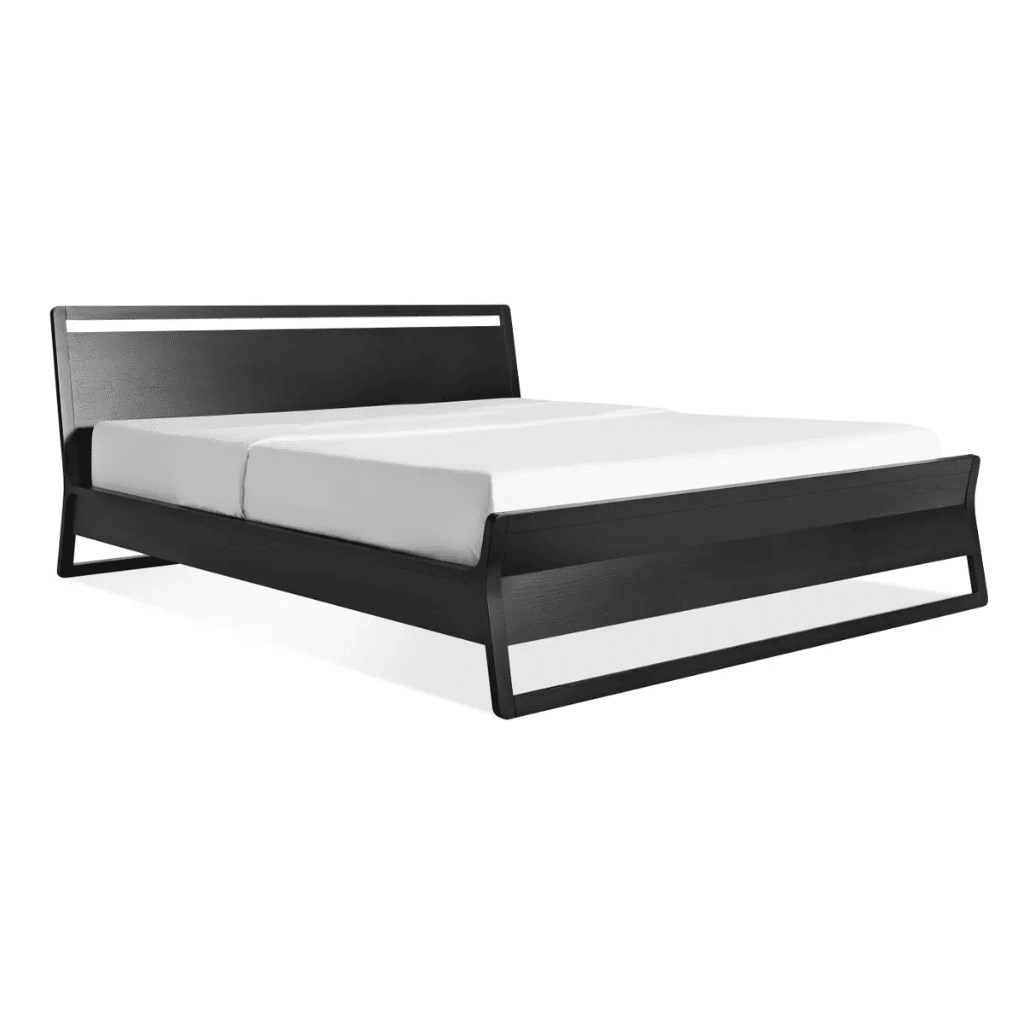 Woodrow Bed Beds BluDot King Black on Ash 