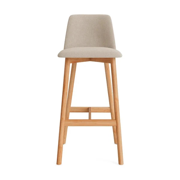 Chip Stool Stools BluDot Bar Height Camp Stone / White Oak 