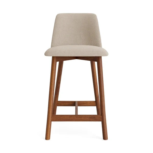 Chip Stool Stools BluDot Counter Height Camp Stone / Walnut 