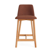 Chip Stool Stools BluDot Counter Height Camp Tomato / White Oak 