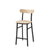 Emeco Utility Stool Chair Emeco Counter Height Black Powder Coated Accoya