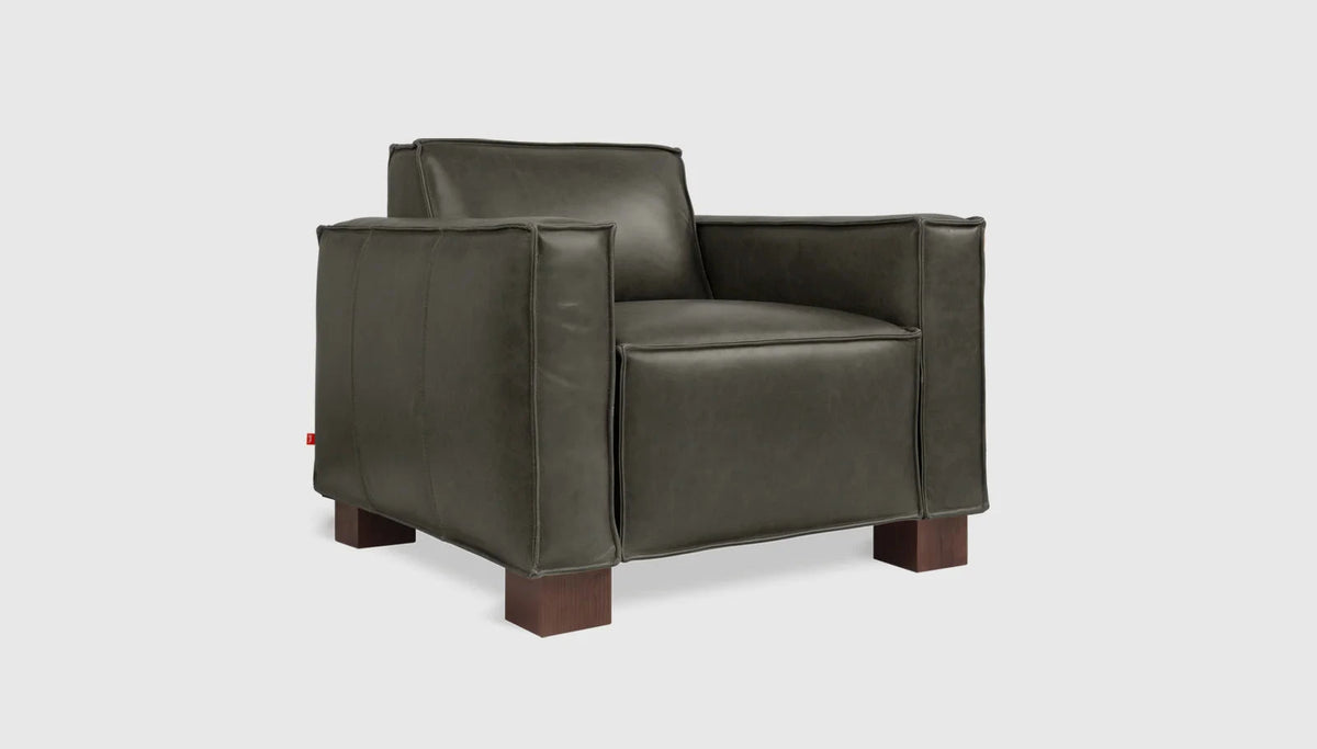 Cabot Chair lounge chair Gus Modern Tucson Char Leather 