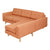 Jane 2 Loft Bi-Sectional Sofa Gus Modern 