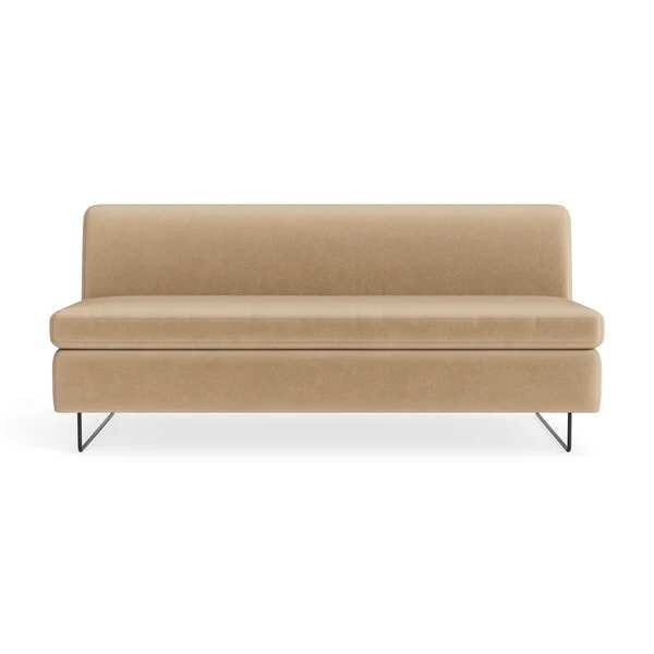 Clyde Sofa Sofa BluDot Camel Velvet 